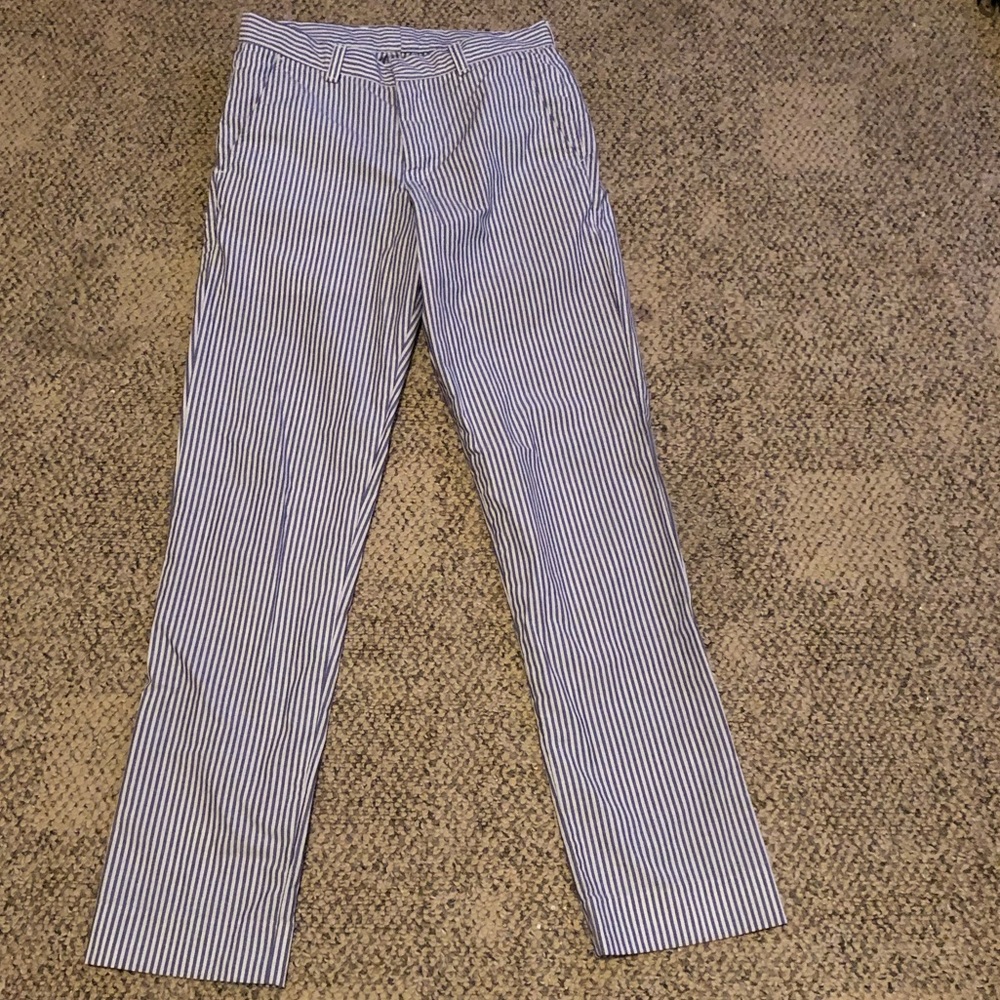 Pale blue pants